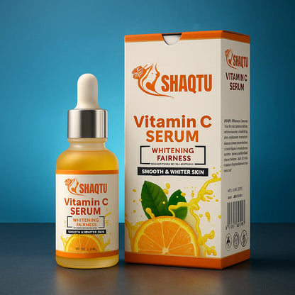 Vitamin C Brightening Serum 30ml – Dark Spot Remover, Glow Booster & Hydrating Formula
