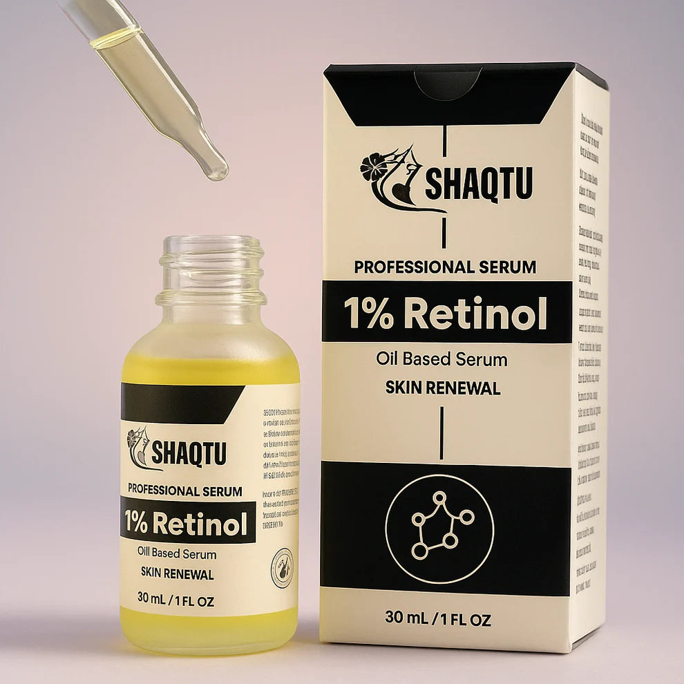 Retinol Serum 1% (30ml) – Anti-Aging, Wrinkle Reducer & Skin Renewal Oil-Based Formula